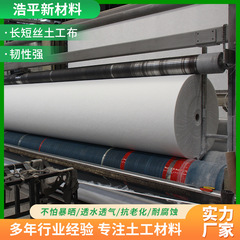 土工布工程布园艺透水土工布200g长短丝土工布公路养护透水土工布