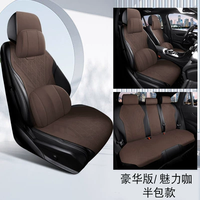 Sürətlər qutusu və əl tormozu başlıqları — all seasons, breathable seat cover - zero-run-c10-charming-cafesemi-enclosed-basefive-seater-luxury-edition