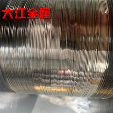 304 316 201不锈钢压扁线 压方线 方线扁丝调直切断0.2*0.8绕线等