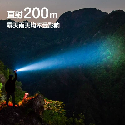 Flashlight Type-C Rechargeable Light | UV fənərlər
