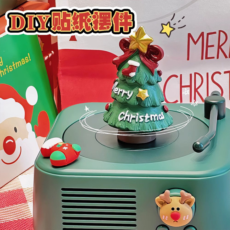 Bluetoothスピーカークリスマスプレゼントカスタマイズ高颜値ミニスピーカーのサブウーファ音質が良いクリエイティブなオーディオ|undefined