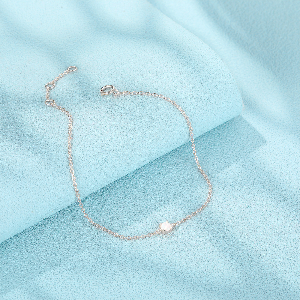 925 Sterling Silver Bracelets Simple Style display picture 2