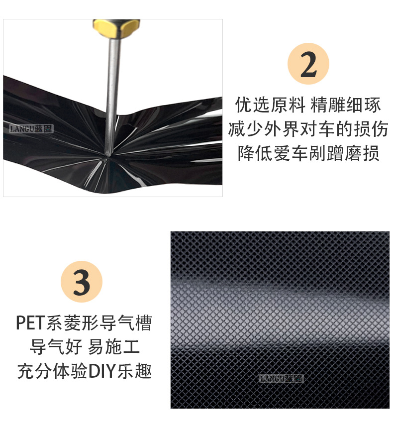 Car Color Changing Film Pet Piano Black Interior Roof Film Body Center Column C Pillar Rear Wing Film Sticker Black Car Film