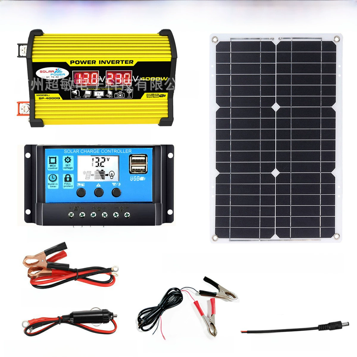 Smart controller solar-powered, 12v, 220v, 110v