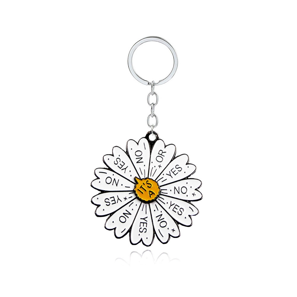 Rainbow emotional adjustable keychain, badge, brooch