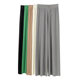 H789 Ice Silk Wide-Leg Pants for Women, Spring and Autumn Thin Chiffon High-Waisted Loose Straight Slimming Casual Floor-Length Trousers