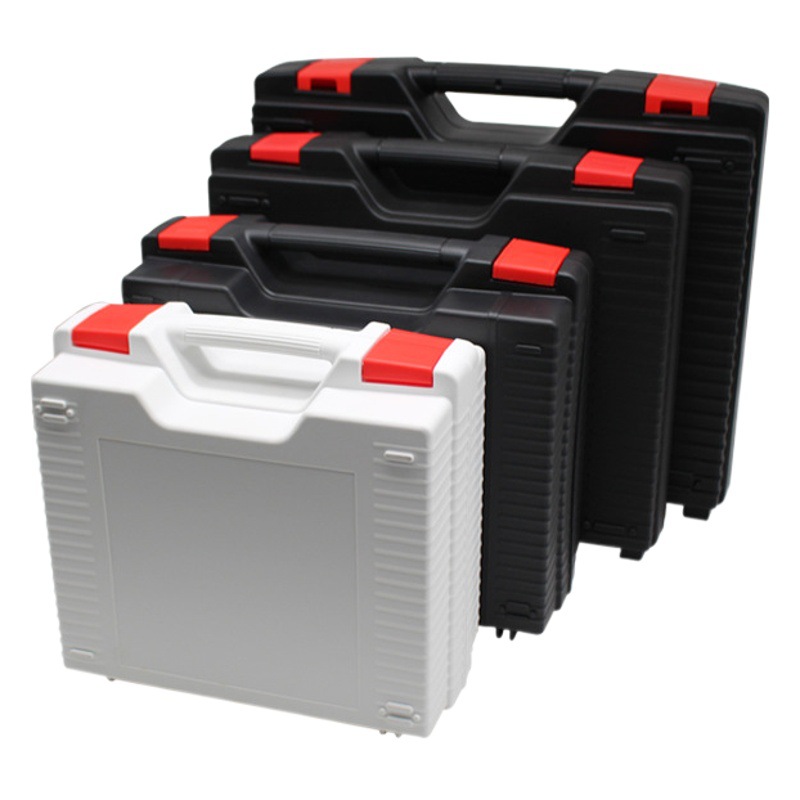 Caja de herramientas eléctrica portátil, caja de almacenamiento de plástico multifuncional para instrumentos médicos y experimentales portátiles.