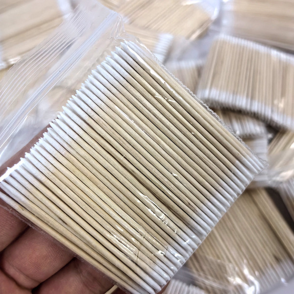 Double-sided cotton swabs