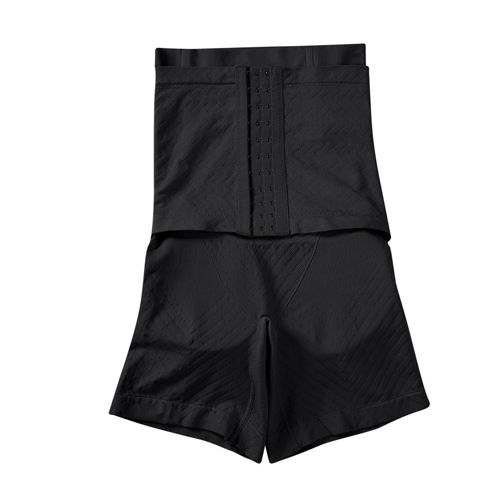 OUmeijia más tamaño cadera levantamiento del vientre que forma los pantalones de las mujeres levantamiento de la cadera pecho presión cintura alta vientre que forma el cuerpo de la cintura alta ropa interior