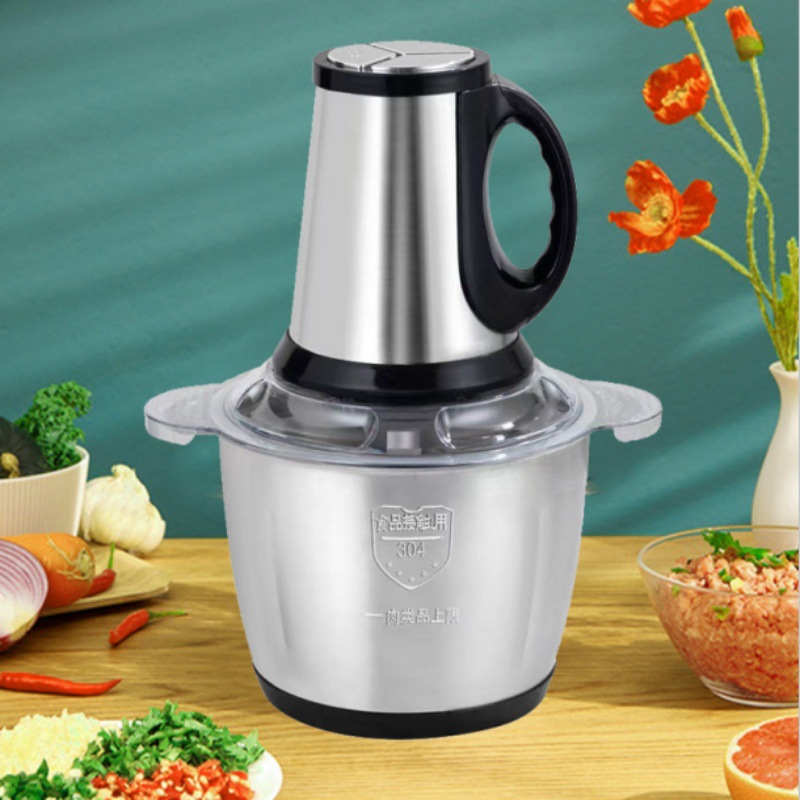 Comercio exterior 5 litros picadora de carne eléctrica enchufe especificaciones europeas fabricantes de picadoras de carne de gran capacidad multifuncional