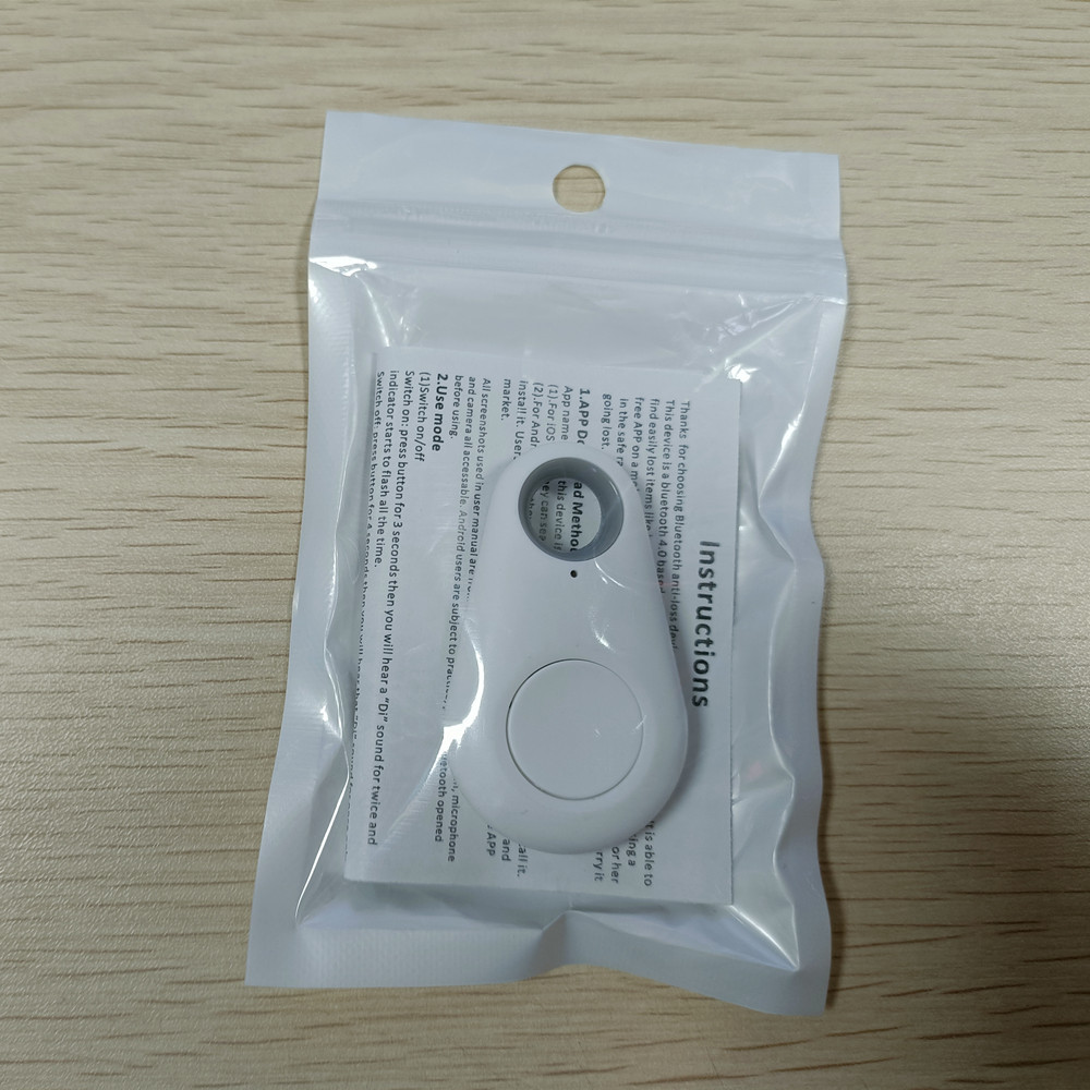 Punto al por mayor gota de agua Bluetooth dispositivo antipérdida llave bolsa de teléfono móvil mascota alarma antipérdida bidireccional