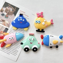 新款大号汽车飞机树脂配件洞洞板磁吸装饰照片磁力贴