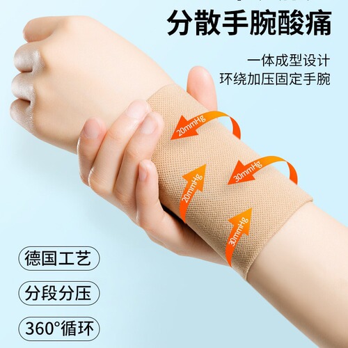 Medical Wrist Support with Palm Cover, Tendon Sheathitis, Sports Twist, Mouse Hand, Mother's Hand, Unisex Warmth Model