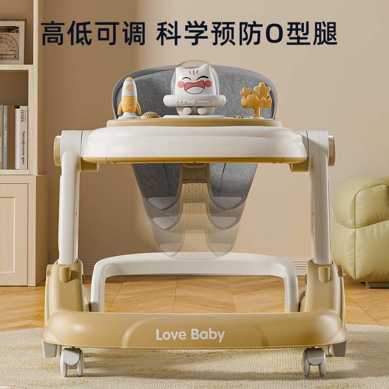 베이비 워커 6 ~ 18 개월 안티 오 레그 다기능 안티 롤오버 새로운 아기 학습 스텝 도매를 돕기 위해 걷기