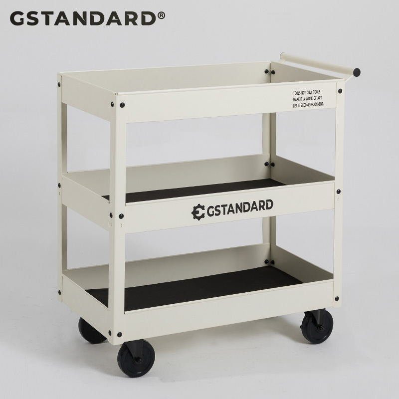 Gstandard轻奢ins风咖啡厅图书绿植家用可移动纳置物小推车|undefined