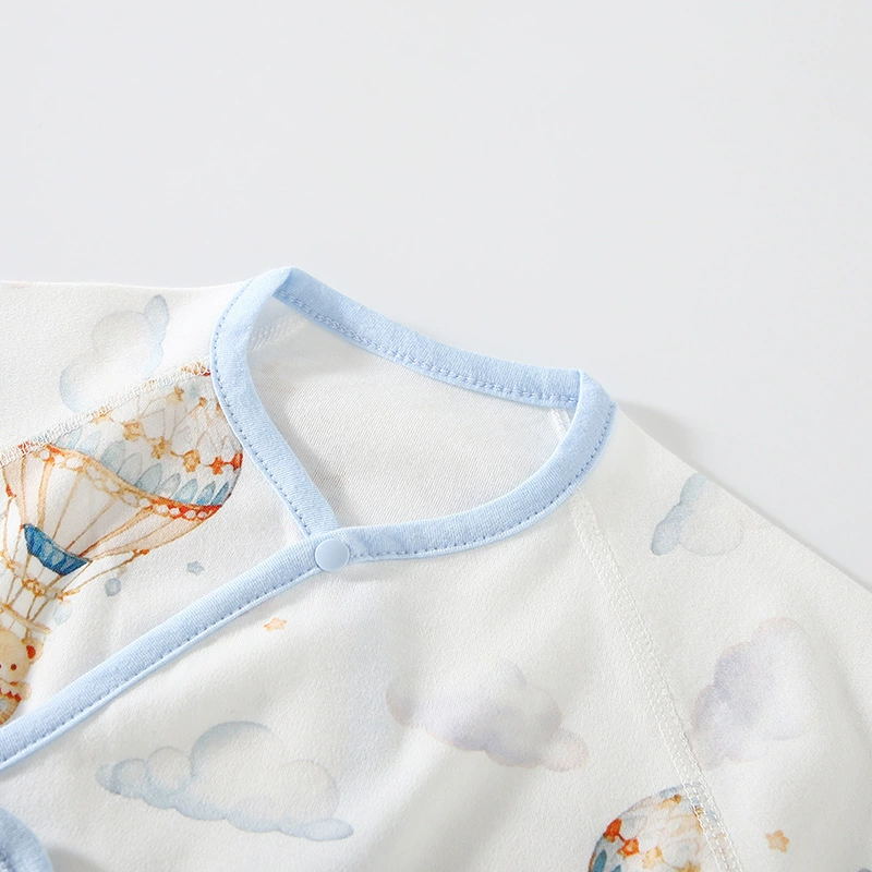 Весенний детский хлопковый комбинезон для новорожденного на липучке, боди, тренд сезона