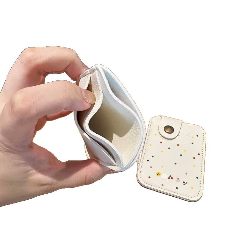Manufacturer's creative water droplet-shaped rectangular round sensor mini keychain with bus card holder