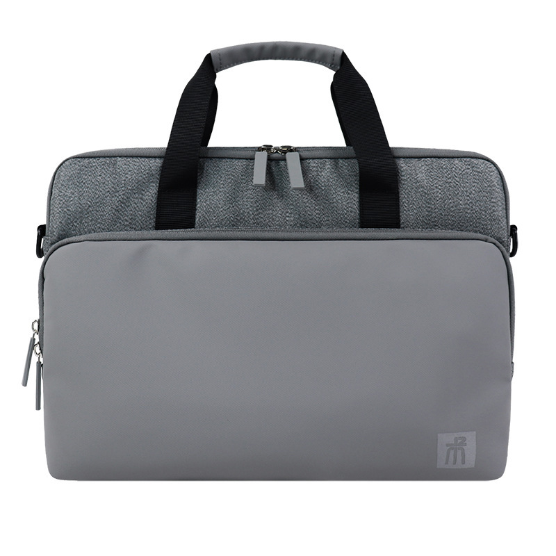 High-quality nylon briefcase with dual main compartments, extra-large capacity handbag, fully airbag-protected shockproof gaming laptop bag