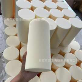 可定制过滤高密度子弹海绵圆柱管道清洁海绵回填包装聚氨酯海绵