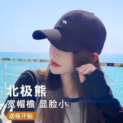 2024年野球帽 メンズ 夏用 ピークキャップ 小顔効果 日よけ帽子 春秋 レディース帽子 夏用 丸型つば広帽子