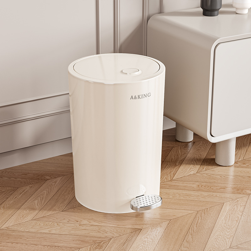 Basura doméstica 2024 nuevo tipo con cubierta sala de estar lujosa ligera dormitorio de alta calidad inodoro de alto valor de la cara tipo pedal de inodoro