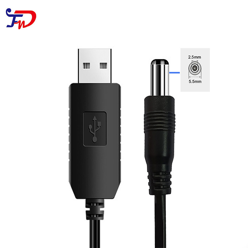 USB boost line 5V boost 6V8.4V9V12V12.6V charging line router desk lamp speaker power cord USB boost line 5V boost 6V8.4V9V12V12.6V charging line router desk lamp speaker power cord