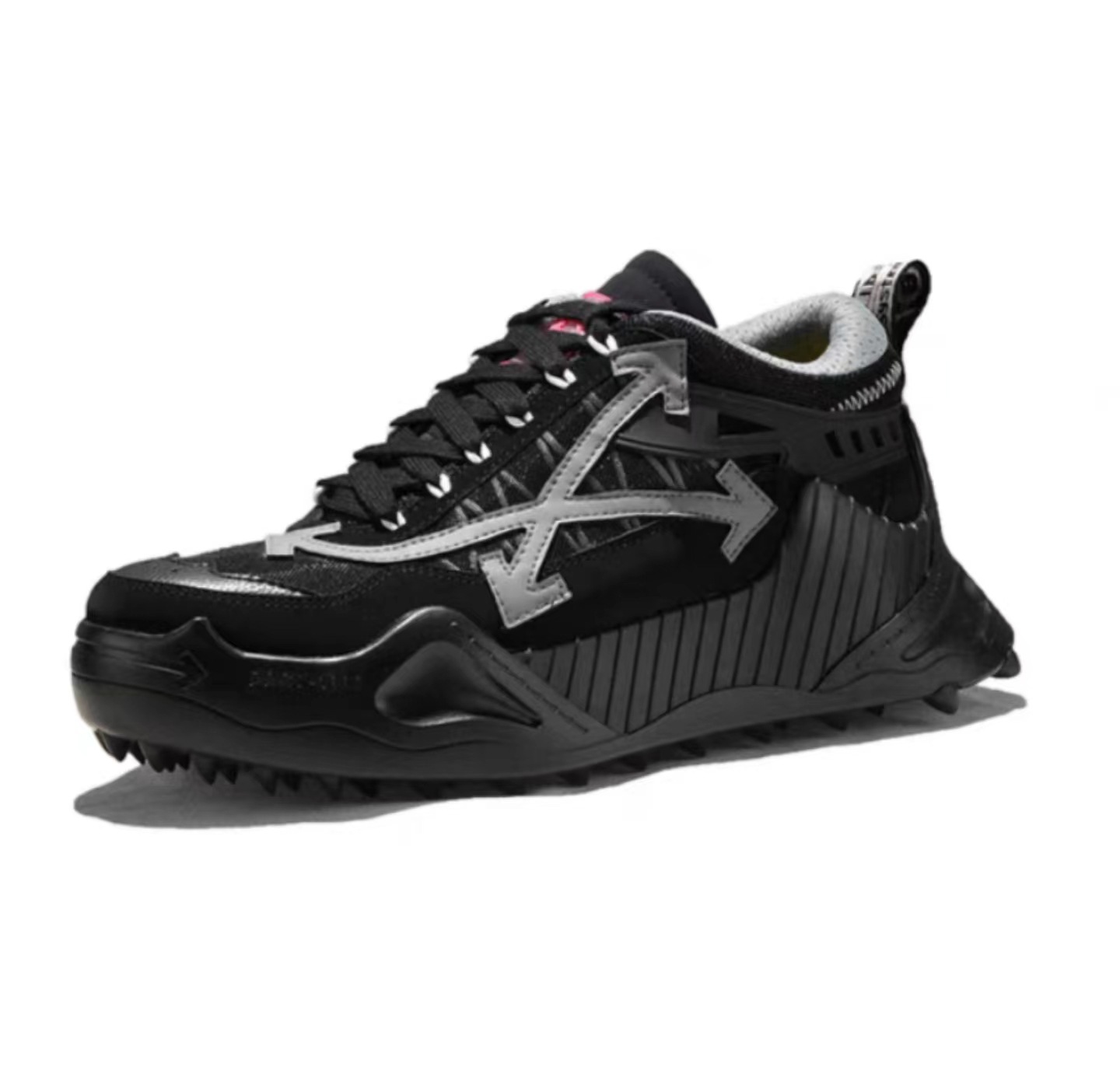 Papá zapatos de comercio exterior marca de moda zapatos de hombre suela gruesa altura creciente flecha pareja zapatos casual DingTalk inferior zapatilla de deporte de las mujeres