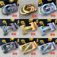 ベルトのボタンの男性の自動ボタンの首のベルトの頭のアルファベットのカードの溝のボタンの頭は銅のボタンをまねて鋼のボタンの新型の卸売りをまねます。