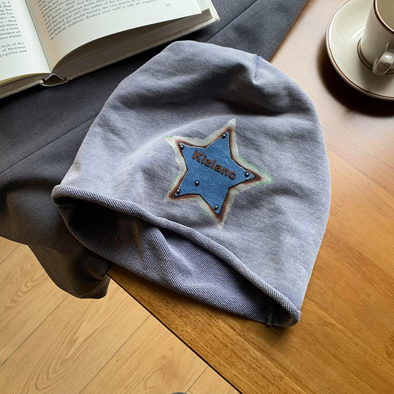 Star pile hat-grey