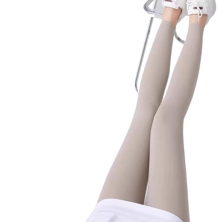 アイスシルク日焼け止めサメパンツ女性のアウターウェア 2025 新しい夏薄いクール通気性底バービーパンツヨガパンツ|undefined