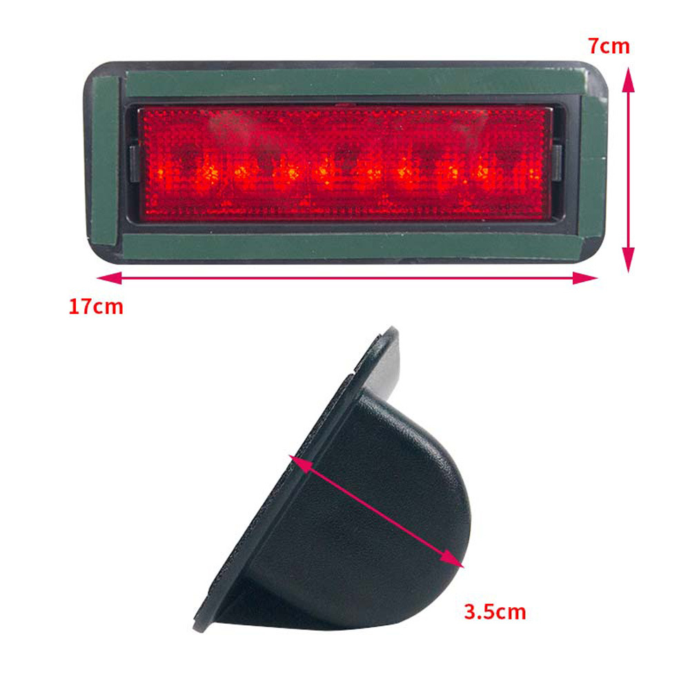 Universal LED car brake lights, 12V, waterproof and durable, for use as tail lights, vehicle warning lights, and custom modification accessories