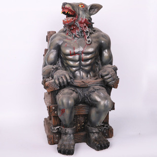 Halloween fun trick simulation trapped monster toy simulation ornaments holy atmosphere decorations BJ