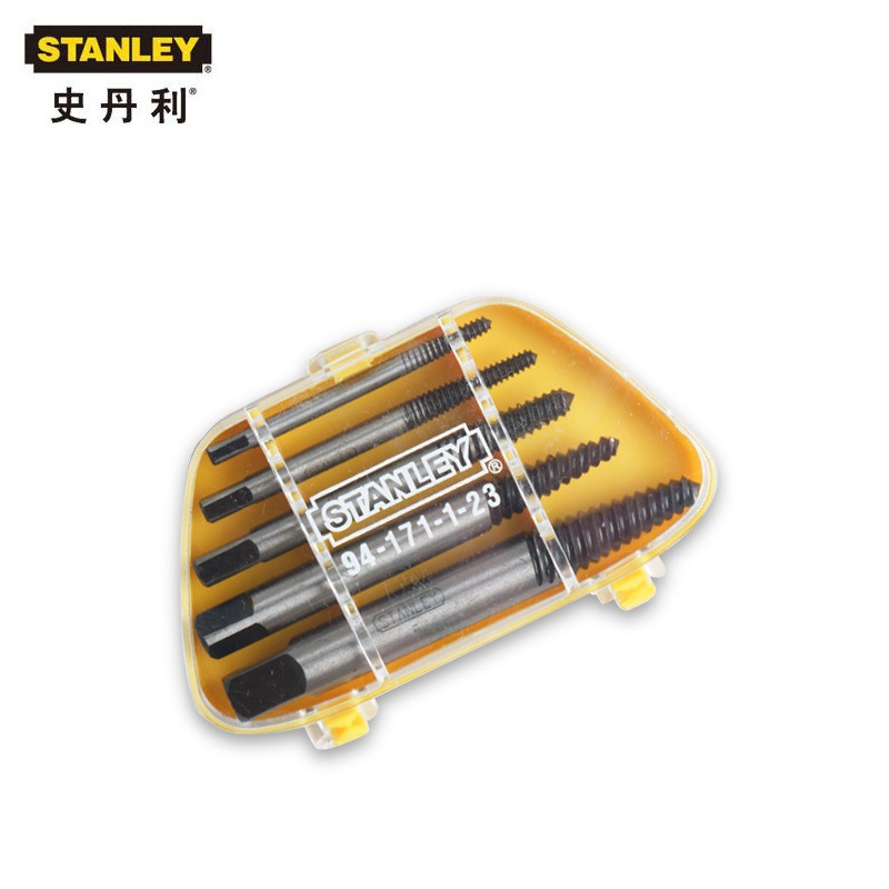 STANLEY/史丹利5件套断丝取出器 94-171 断头螺丝取出工具