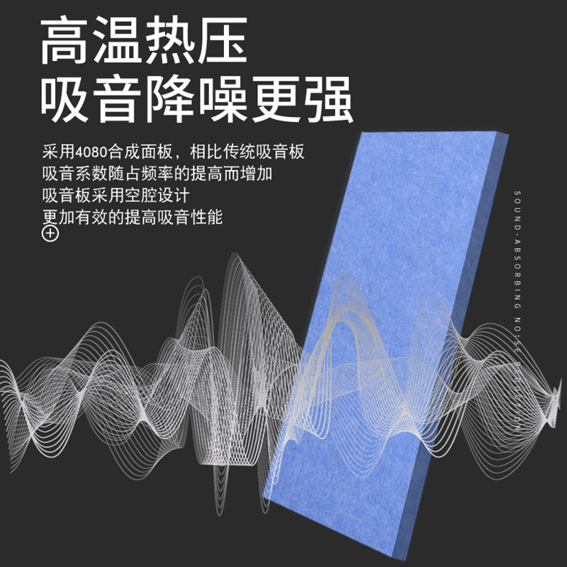 毛毡板墙贴吸音板室内吊顶装修影音室隔音板照片留言展示墙面装饰|undefined