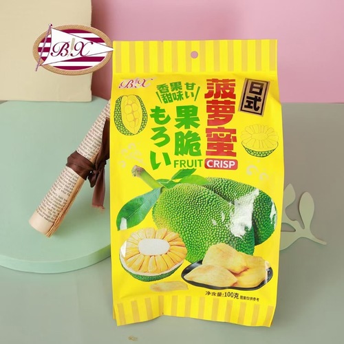 Baoxiang Fruits and Vegetables Crisps 168g Bag, Pineapple Fruit Crisps 100g Dried Fruit Office Snack Wholesale