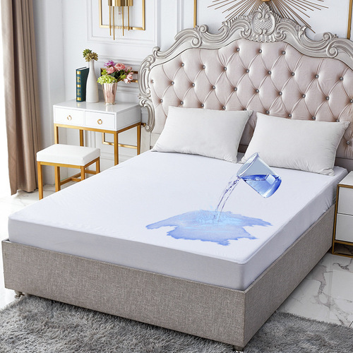 Amazon cross-border full polyester knitted waterproof bed sheet mattress cover Simmons bed cover mattress protection cover wholesale 
