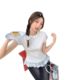 Janine Cotton T-Shirt Ballet Style Stitching Lace Short-Sleeved Women's Inner Design Spice Top