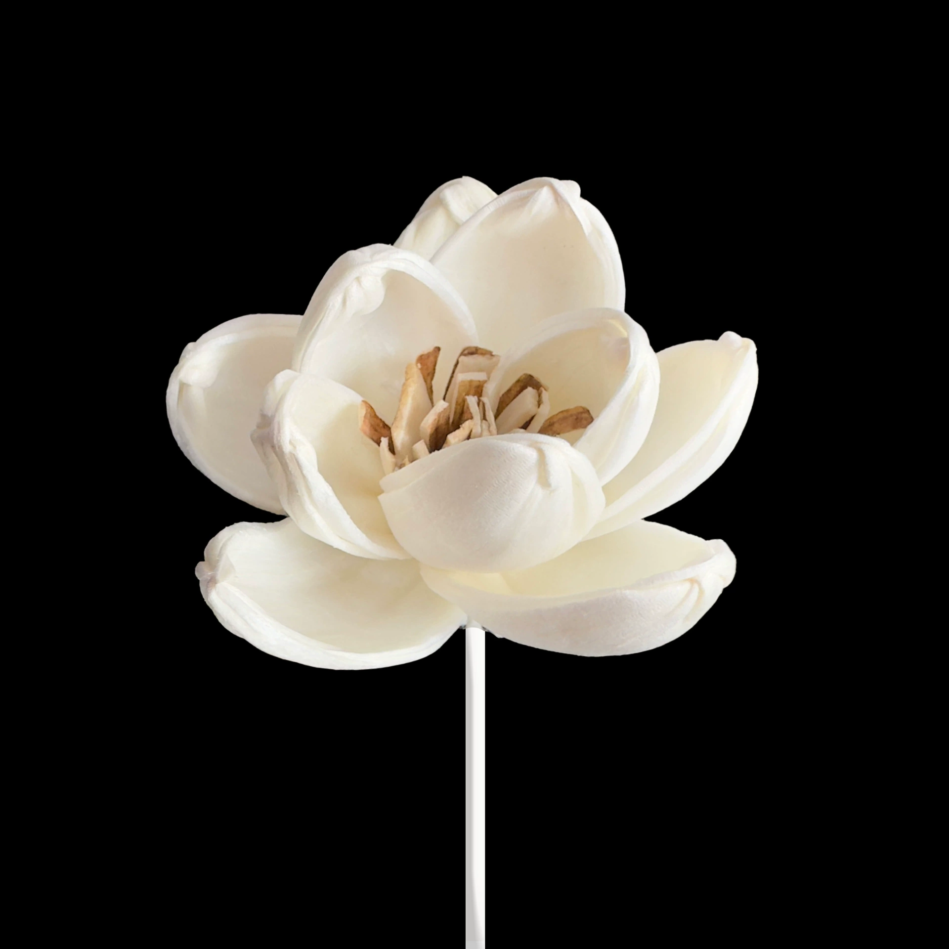 Оптовая продажа | 3.5cm маленький цветок лотоса из ротанга из ротанга Ароматные летучие цветы новый китайский стиль декоративный цветок