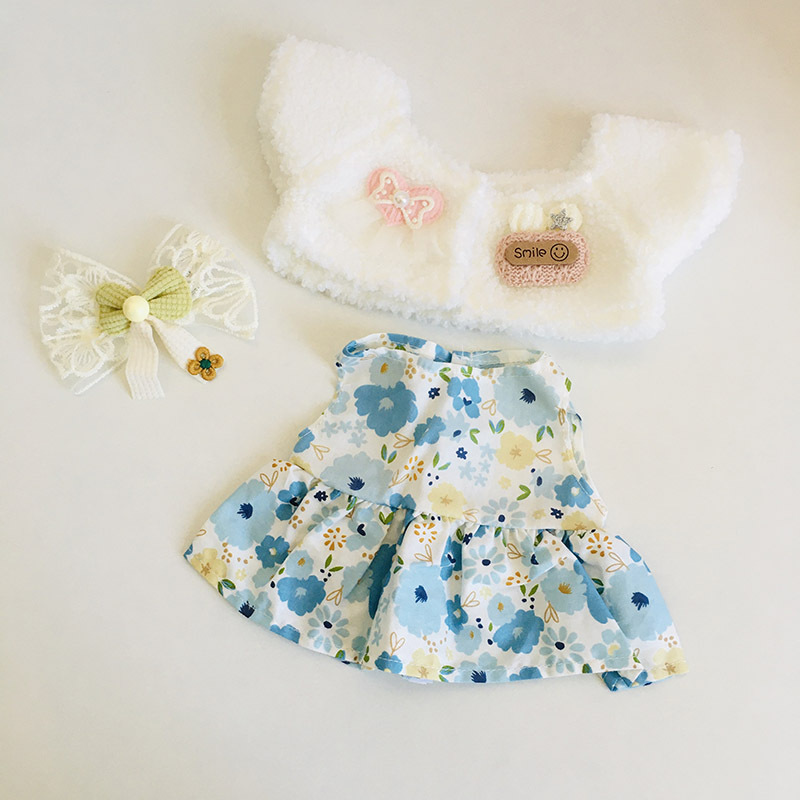 No. s Beier Lulu ropa 30cm conjunto oso muñeca ropa hecha a mano oso de peluche muñeca regalo para niñas