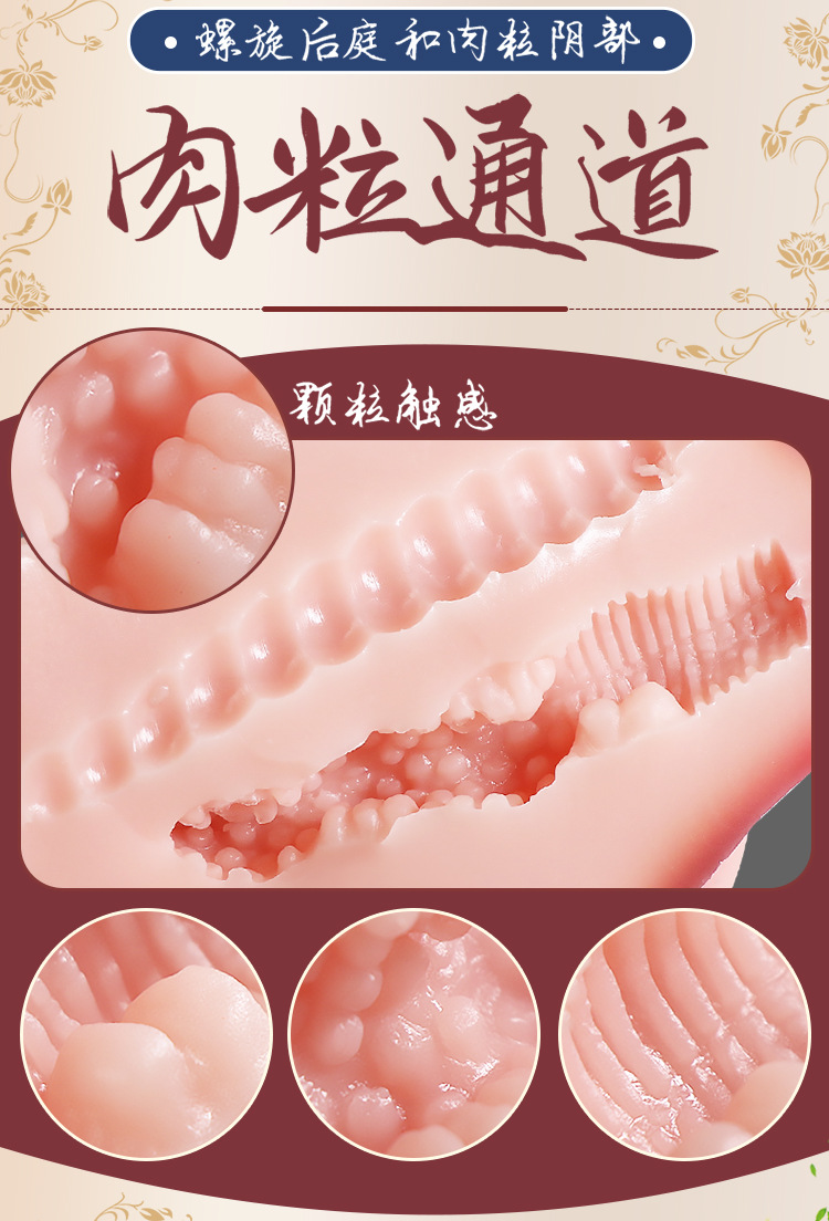 Jiuai Simulated Vagina and Buttocks Masturbator TPE Half-body Model — detail image 14