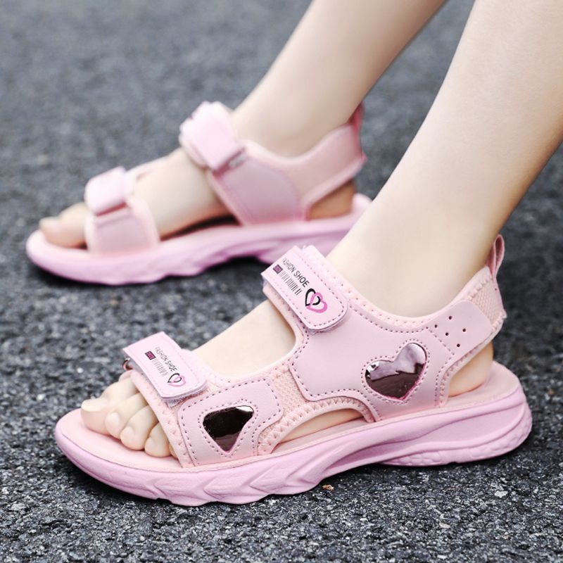 Baby princess zapato de jardín de infantes antideslizante para niños nuevo 2024 sandálias de chicas de sol suave verano temporada de chicas