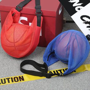 Storage Bag, Fitness Bag, Sports Basketball Bag, Large Capacity Training Shoulder Basketball Bag, Cross-Body Bag, Volleyball Tennis Bag