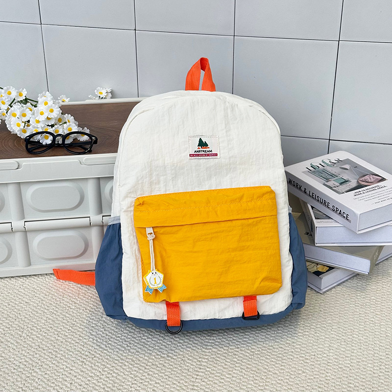 Nueva mochila de color para niños mochila de jardín de infantes para niños niñas viajes de ocio mochila ligera