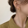 Retro earrings, starry sky, Korean style, silver 925 sample, simple and elegant design