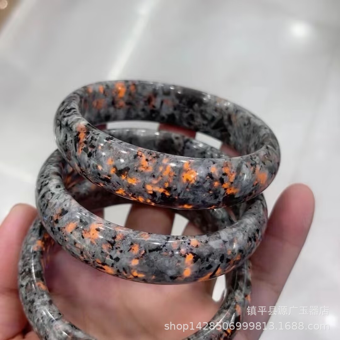 천연 A급 구소재 화염석 팔찌 일반 스타일 평화 팔찌 생방송 공급 도매