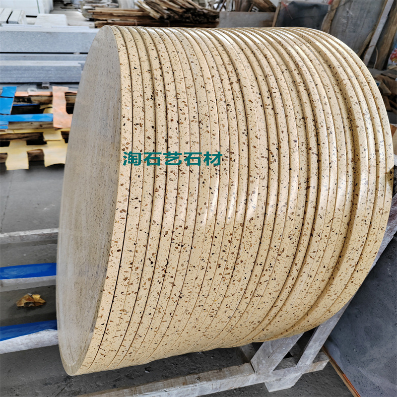 黄金星点人造石材加工餐台桌面窗台板室内地面墙台面装饰岗石批发