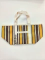 Yellow white blue stripes