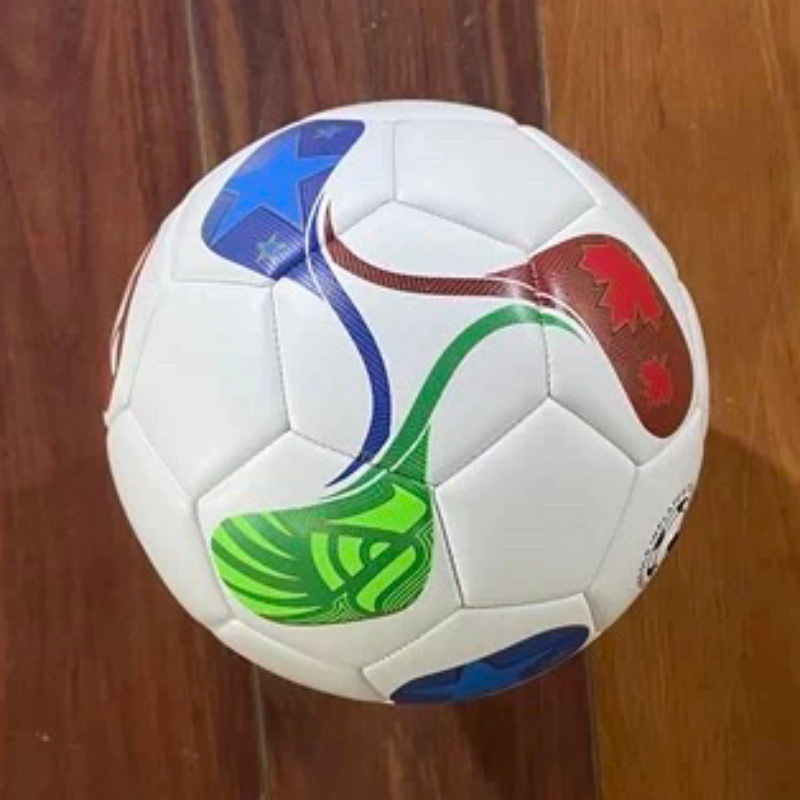 2026 Copa del Mundo de fútbol de Estados Unidos, Canadá, México, número 5, 4 piezas de piel PU de fútbol de diamante de 32 piezas de explosión transfronteriza