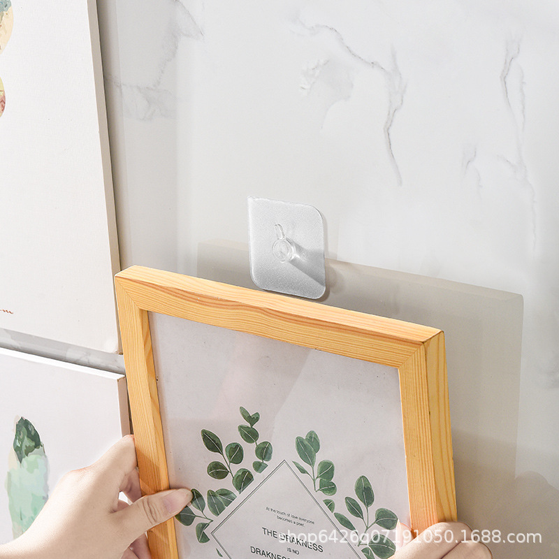 Sin perforar-marco de fotos sin costura etiqueta de la pared gancho cocina pared uñas colgando pintura calabaza uñas grandes colgando pegatina de uñas