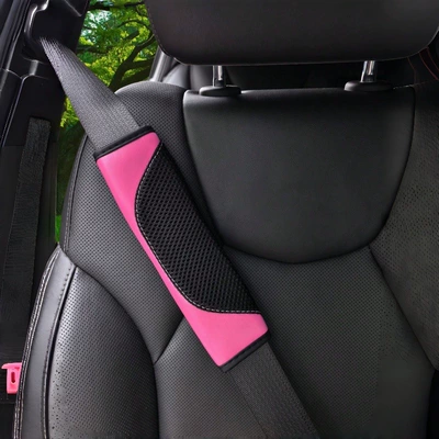 Seat belt shoulder pad Belt Shoulder Pads - pink